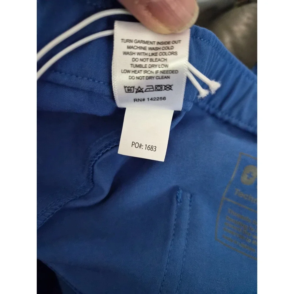 FIGS‎ Mens Cairo Cargo Scrub Pants Tall XL Royal Blue Technical Collection NWT